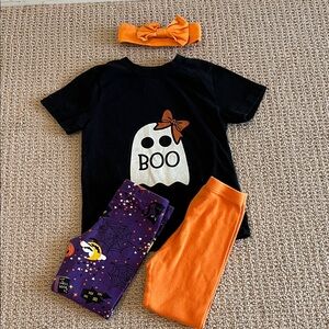 Girls Ghost Shirt and 2 x matching Pants